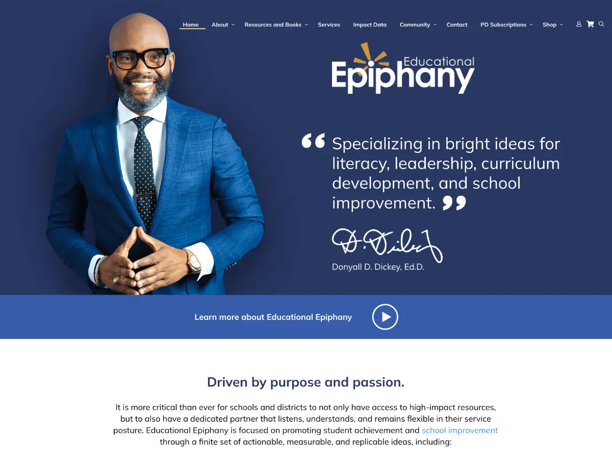 Educational Epiphany